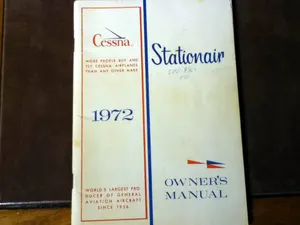1972 Cessna U206F Stationair Owner's Manual